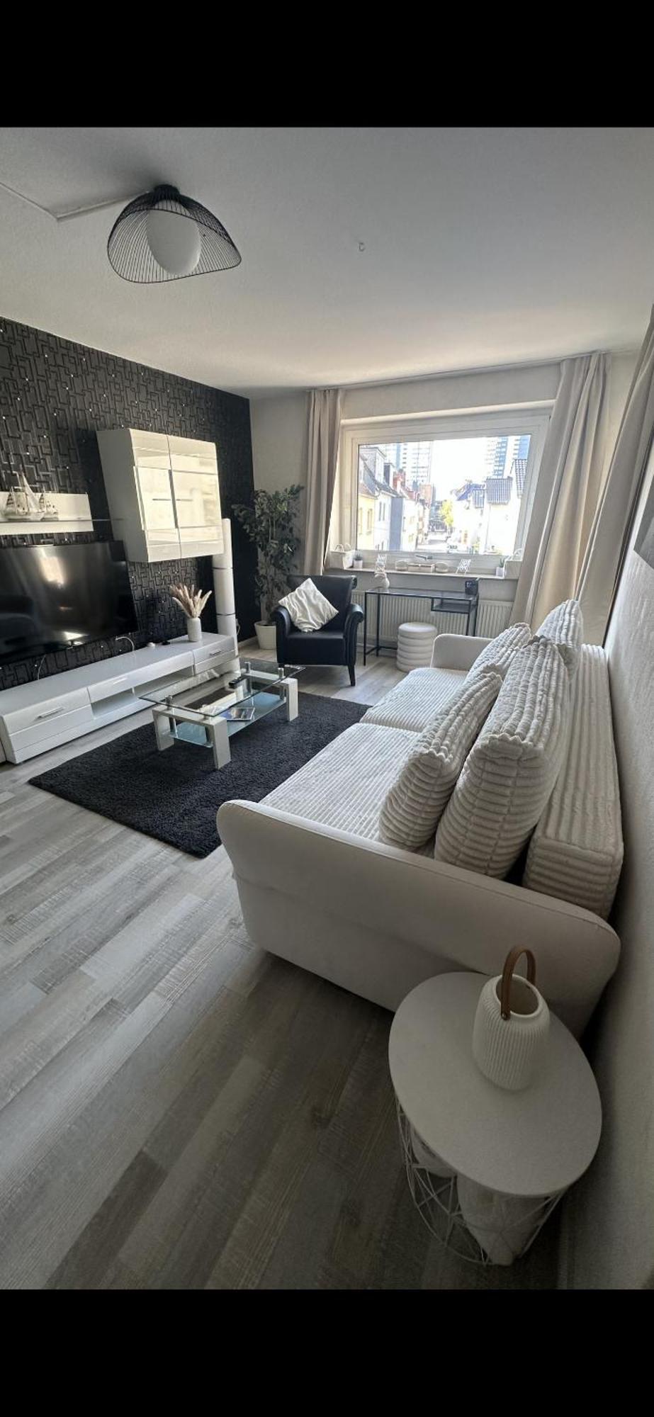 Fewo Am Deich 1 Zentral Mit Stadtblick Und Kontaktloser Check In Bremerhaven Exterior photo