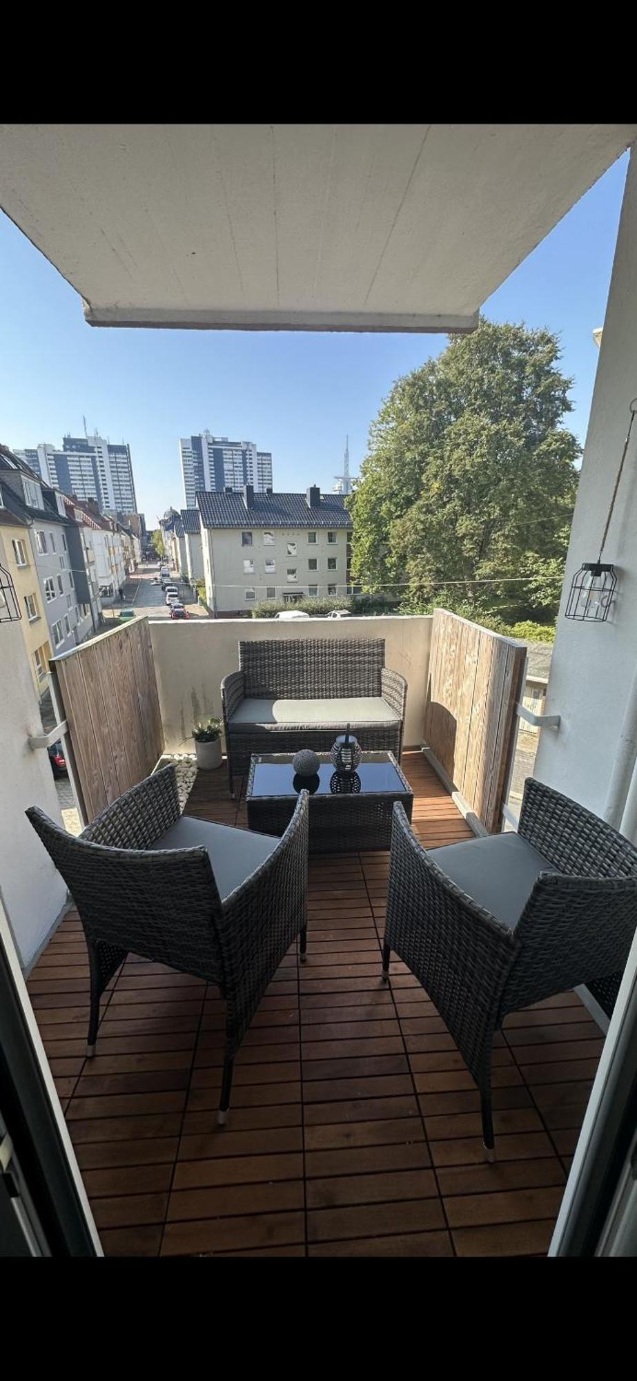 Fewo Am Deich 1 Zentral Mit Stadtblick Und Kontaktloser Check In Bremerhaven Exterior photo